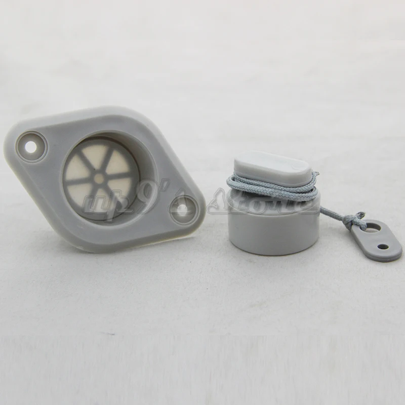 2 шт. серая ПВХ штепсельная Вилка для лодки|cap standard|accessories haircap tie |