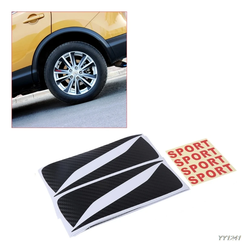 Углеродного волокна обод колеса автомобиля наклейки втулки для Nissan Qashqai j11|stickers