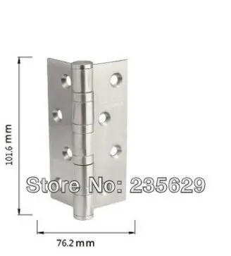 Бесплатная доставка петли из нержавеющей стали 304 для деревянных