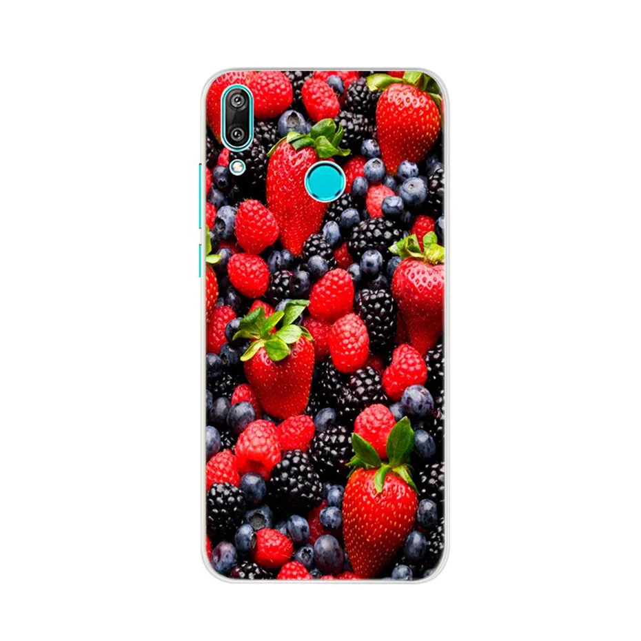 Темно-красный Чехол для huawei Y7 чехол Y7 Prime силиконовый чехол ТПУ бампер мягкая задняя крышка для Funda huawei Y7 чехол для телефона Capa - Цвет: Темно-красный