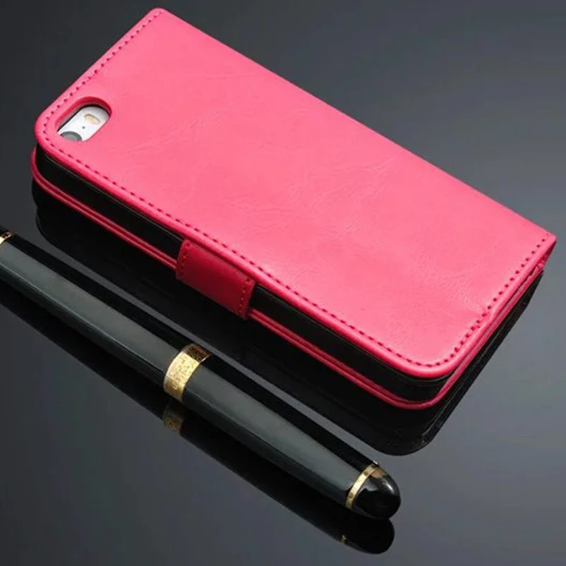 Card Flip Case for iPhone 5 5S SE Cover 360 Stand Coque Original Wallet Apple 8 7 6 6S Plus 10 X Xs Max Xr 8plus | Мобильные