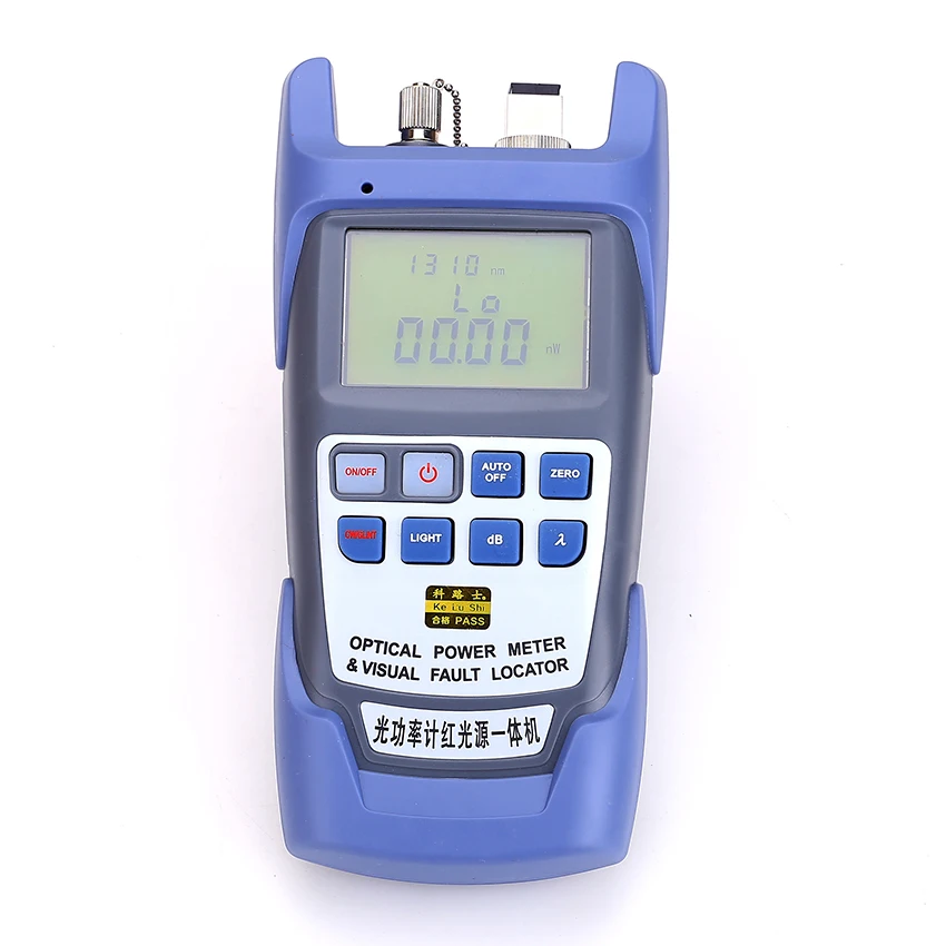 All-IN-ONE Fiber Optical Power Meter -70 to +6 or 10dBm 1mw 5km Cable Tester/ Visual Fault Locator/ Cable Tester FTTH