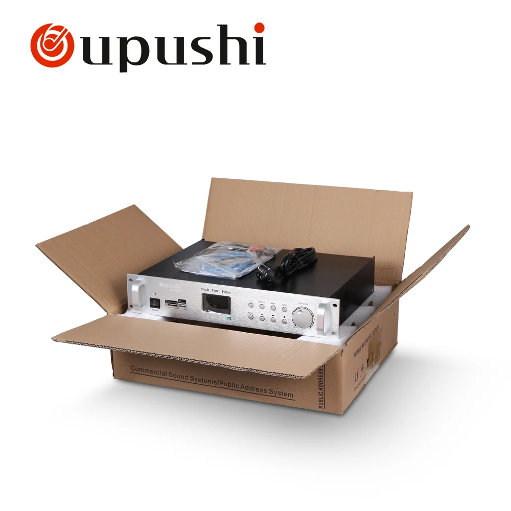 Усилитель звука OUPUSHI для школы фоновая музыка передача звука|audio amplifier|broadcast