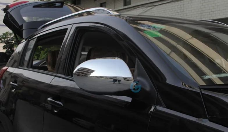 Высокое качество ABS Chrome Заднего Боковая Крышка Зеркала планки 2 шт. для Sportage R 2013 2014