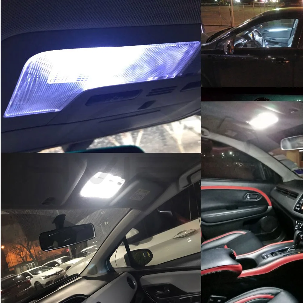 2X белый C5W C10W 5050 SMD 9 светодиодный 36 мм 39 мм 41 мм DC 12 В автоматический светодиодный купольный светильник с фестонами, дверной светильник, лампа для чтения, задний фонарь, резервный светодиодный светильник