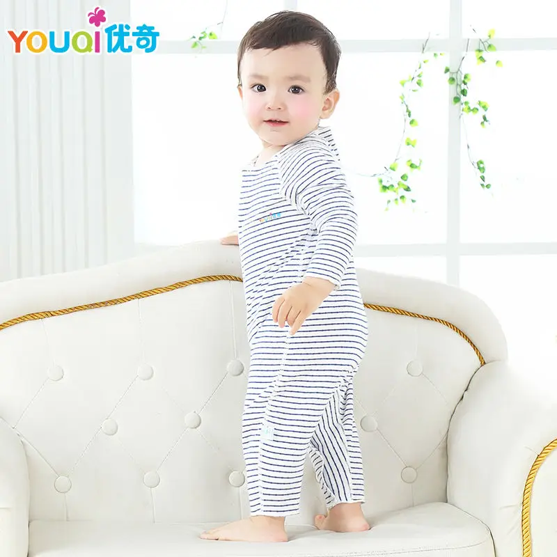 YOUQI/качественная детская одежда для мальчиков и девочек Комбинезоны из хлопка
