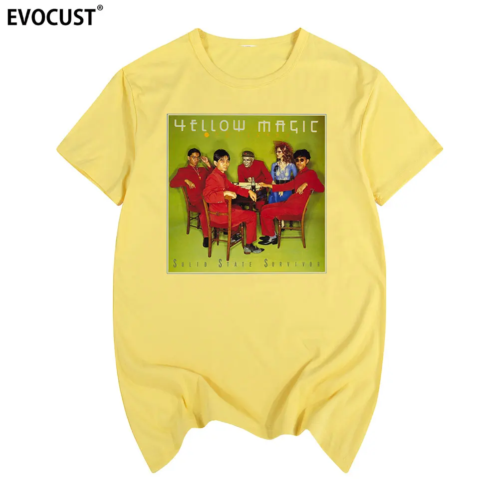 2019 Yellow Magic Orchestra YMO multicolor T-shirt Cotton Men T shirt New TEE TSHIRT Womens | Мужская одежда