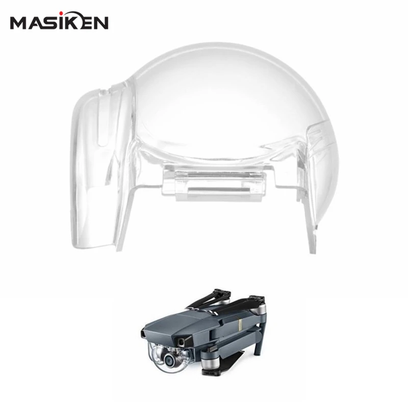 MASiKEN карданный колпачок крышка камеры протектор чехол для DJI Mavic Pro Дрон Квадрокоптер прозрачный рукав Дрон защитные аксессуары