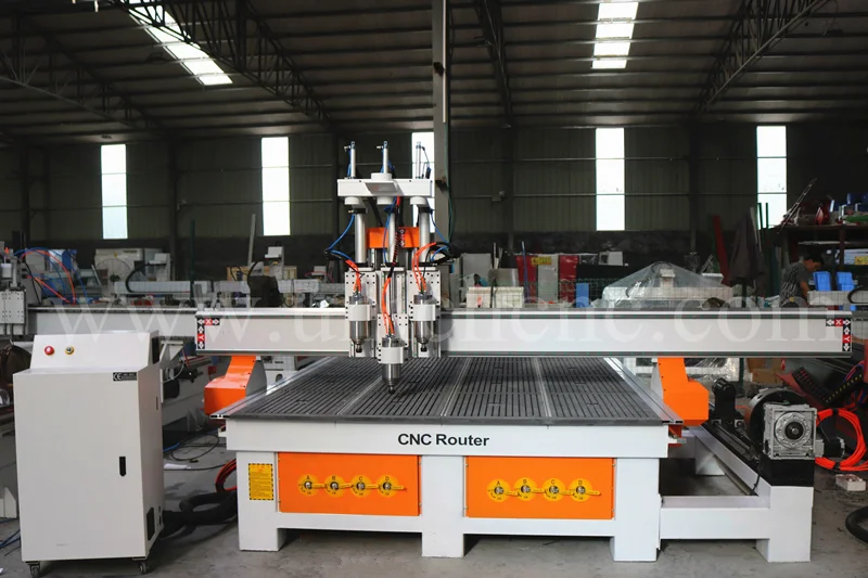 UNICHCNC CE стандарт высокой точности 3d ЧПУ маршрутизатор для дерева алюминевого ПВХ гравировки и резки