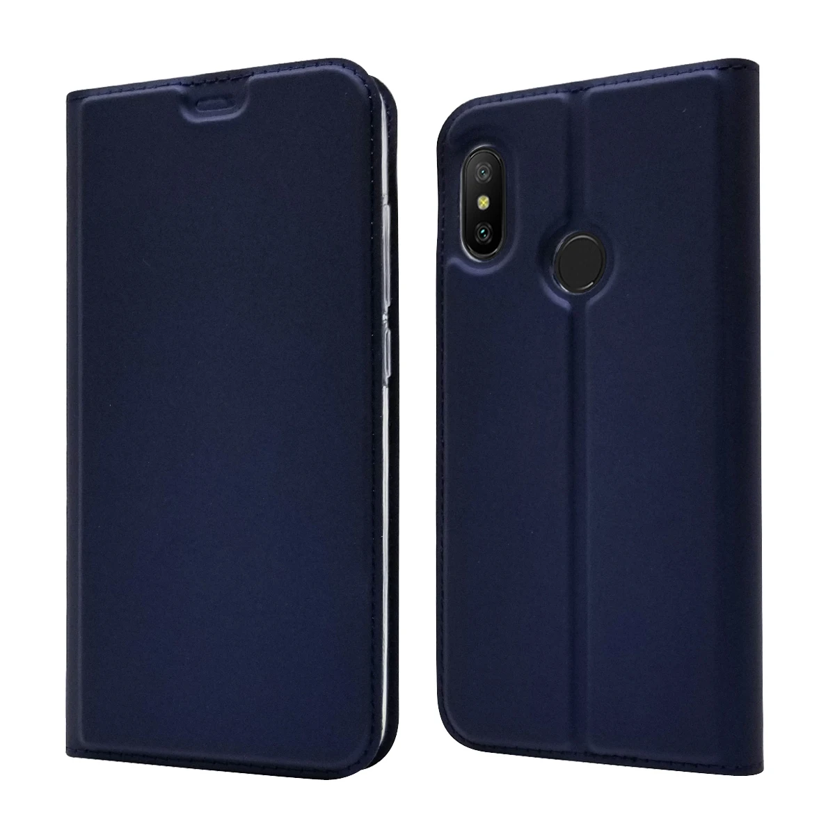 Роскошный деловой Магнитный кожаный чехол для XiaoMi RedMi 6 Pro 6A S2 5 Plus 5A Note 4X 4 Mi 8 SE A2 Lite A1