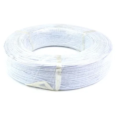 White 24AWG 5 метров UL1007 провода 1,4 мм Электрический ПВХ кабель UL Сертификация 24 - Цвет: White