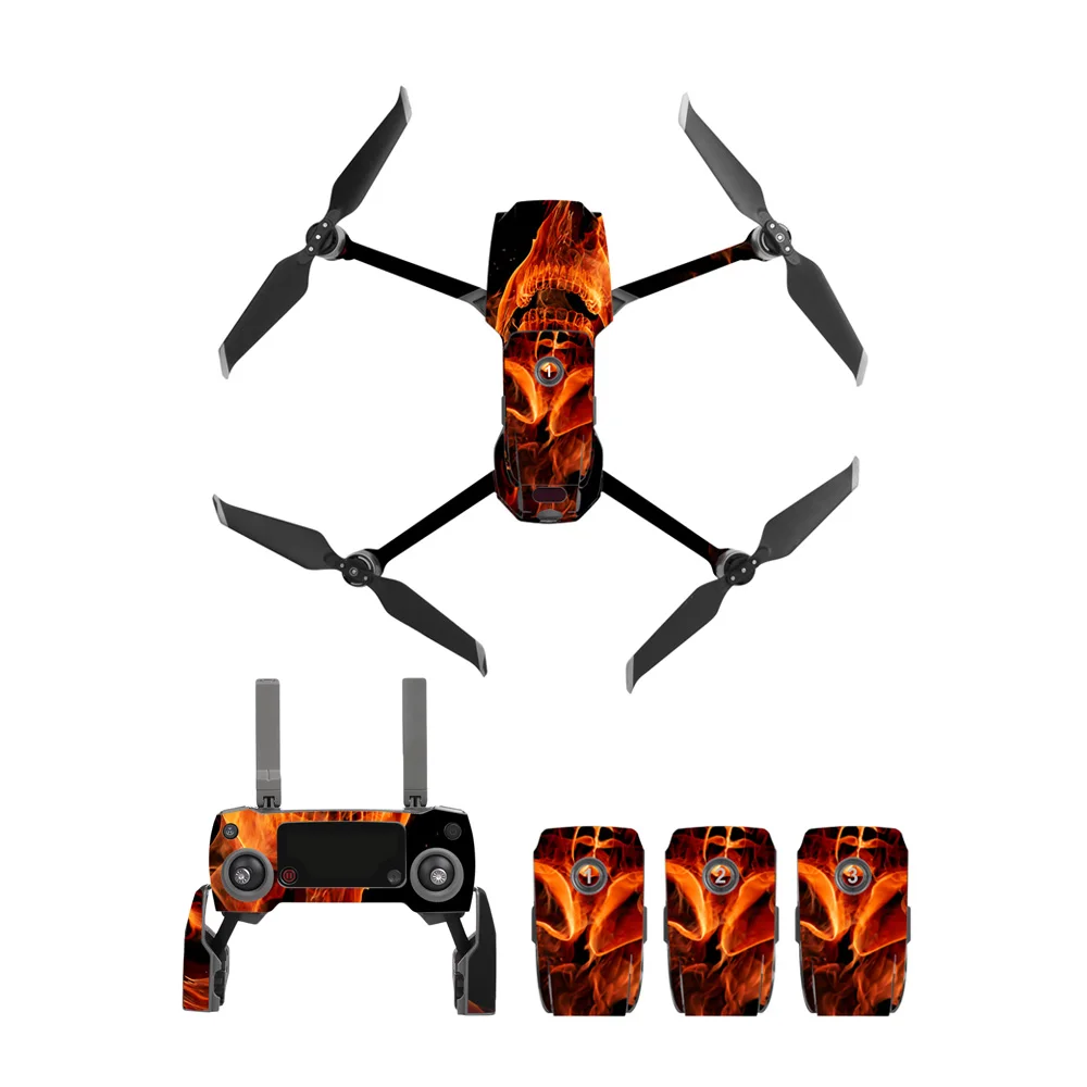Sunnylife ПВХ декоративные наклейки камуфляжная кожа для DJI MAVIC 2 PRO & ZOOM Cool Arms пульт