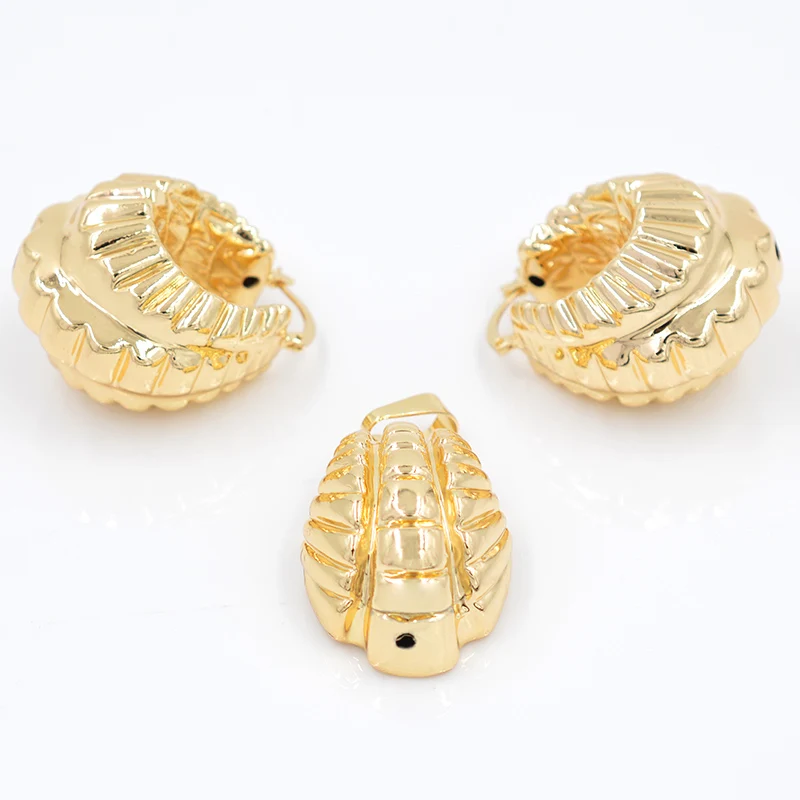 Солнечный ювелирные изделия Винтаж Комплект украшений из Дубая модные большие