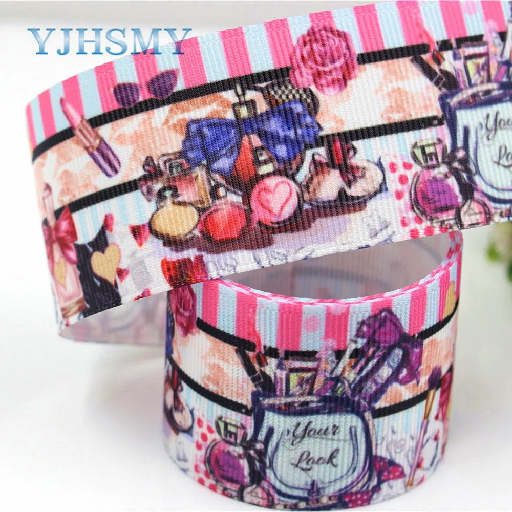 YJHSMY C-18416-760 38 мм 5 ярдов Мультяшные печатные корсажные ленты DIY ручная работа