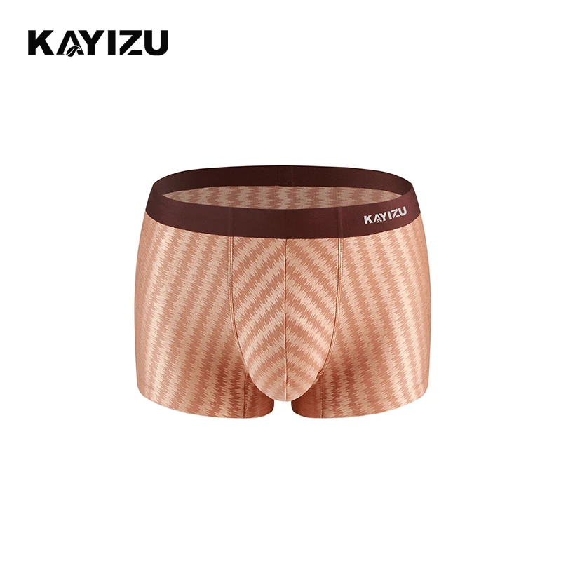 Kayizu Нижнее Бельё для девочек сексуальный мужской шорты-боксеры бесшовные Для Мужчин's Мужские экзотические боксёры мягкой нейлоновой Ткань Для мужчин Удобные Прохладный узор Трусики для женщин Homme