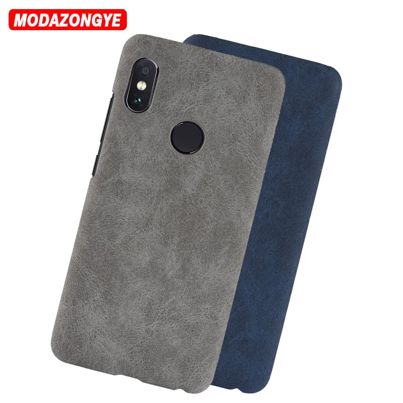 For Xiaomi Redmi Note 5 Pro Case Hard PU Leather Phone Global Version Note5Pro 5Pro Cover |