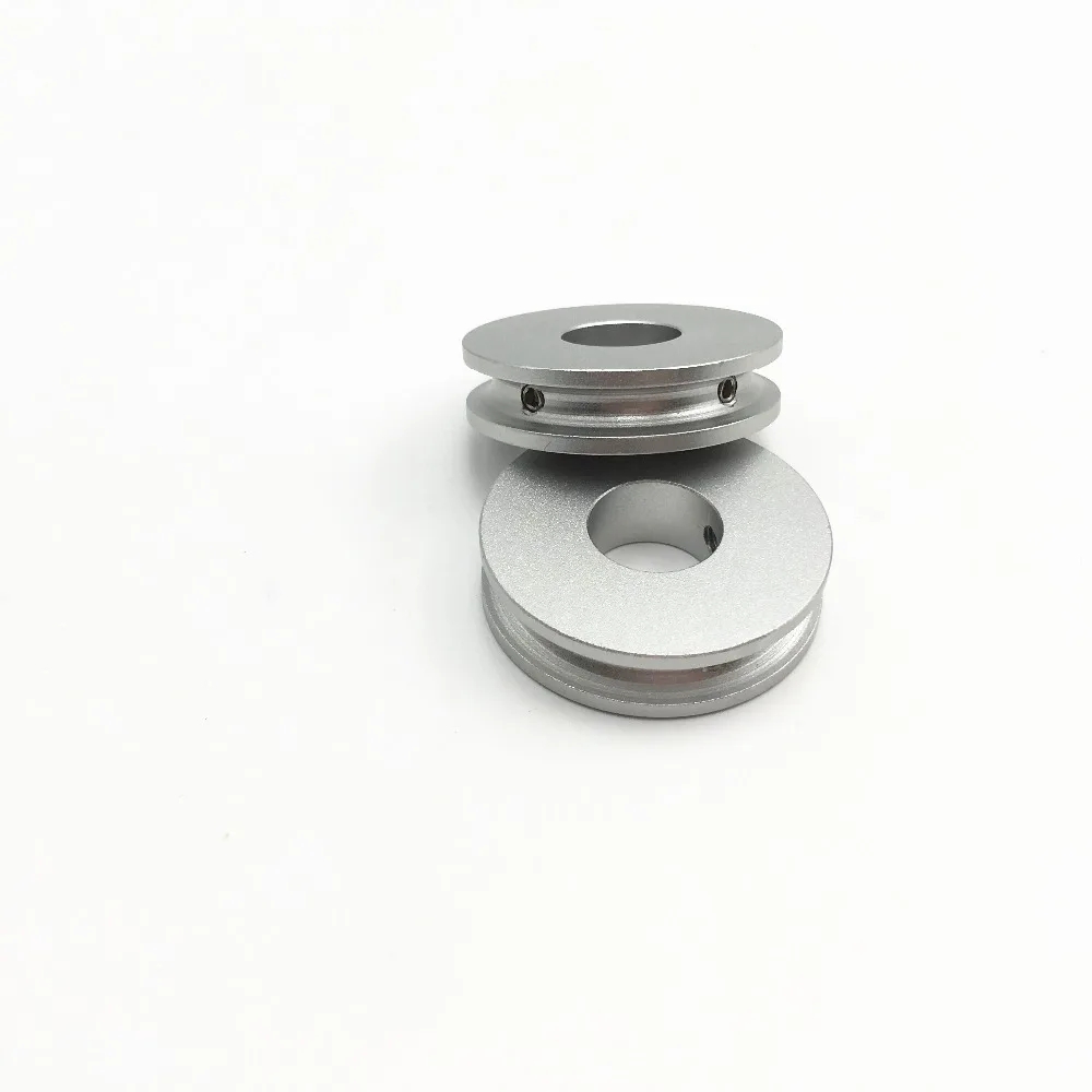 

Funssor Aluminum alloy single groove belt pulley Motor Shaft pulley transmission wheel Small belt pulley