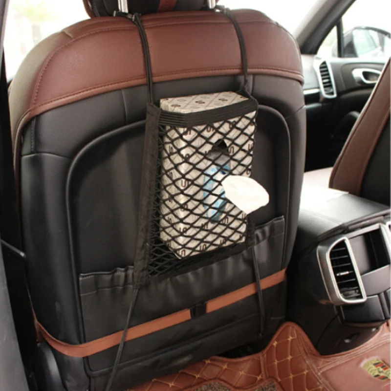 Car Seat Crevice Nylon rope Storage Bag For Peugeot RCZ 206 207 208 301 307 308 406 407 408 508 2008 3008 4008 5008