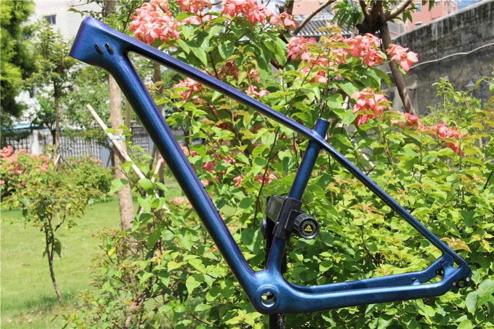 Spcycle Хамелеон цвет MTB горный рамы из углеродного волокна, T1000 29er 27,5 er 650B MTB карбоновые рамы BSA 73 мм 1" /17"/19"
