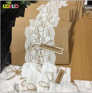 picture shows 1 Крафт карты, конверт, из крафт-бумаги с рисунком вставить, Малый открытка RSVP, пригласительная открытка, лазерная резка тег печати, рэп лук связали - Цвет: picture shows 1