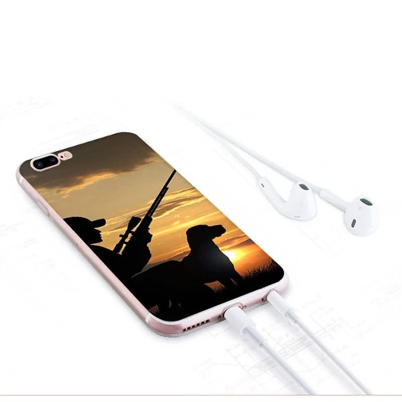 Laumans высокое качество охоты рыбалки чехол для телефона аксессуары крышка iPhone 8