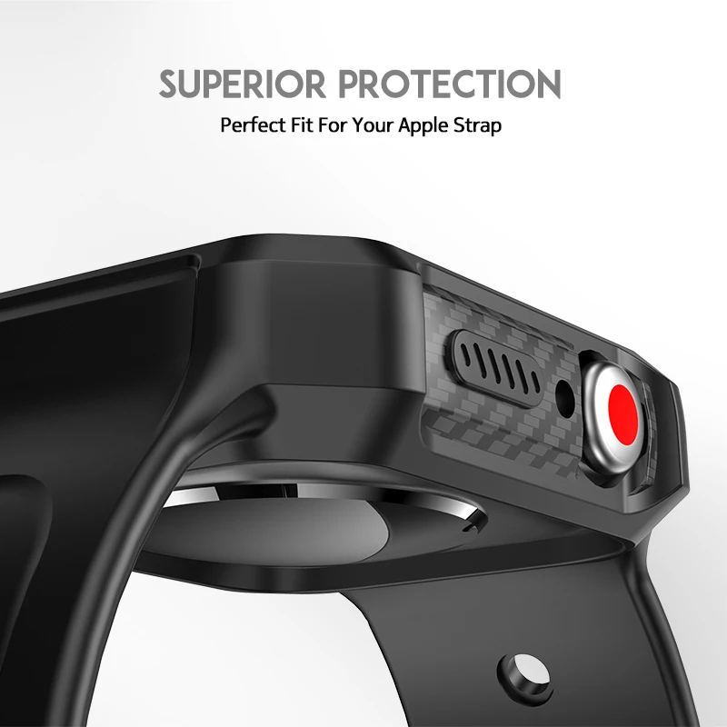 Силиконовый ремешок Laforuta для Apple Watch 44 мм 40 iWatch серии 4 спортивный браслет мужчин и