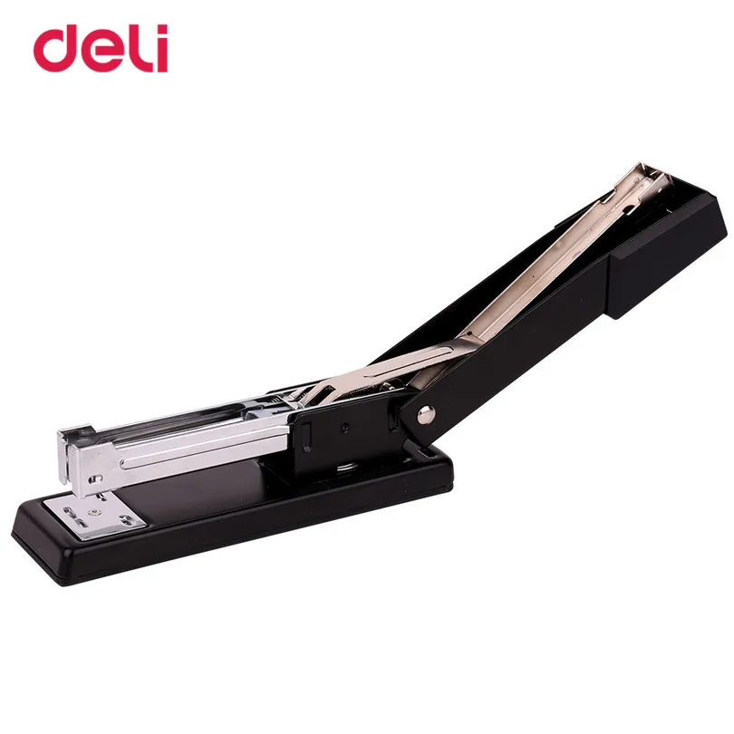 Deli современный дизайн тяжелые Новые 2 цвета штапельный набор бумажные офисные