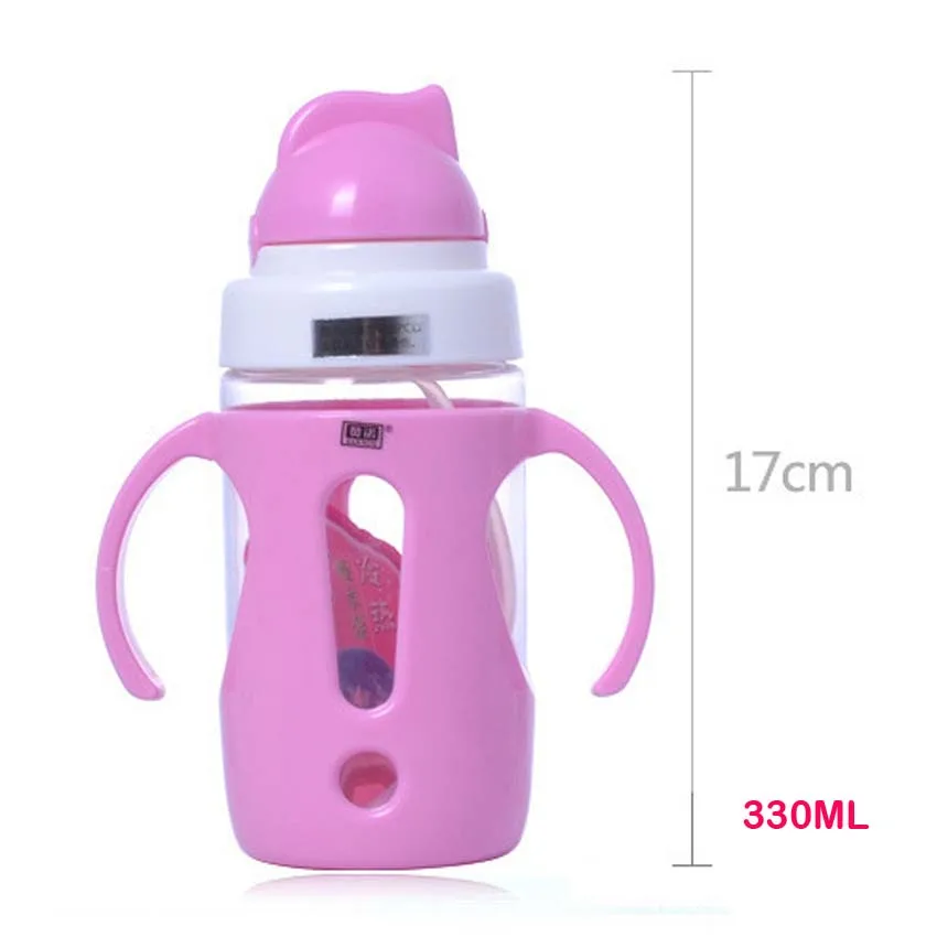 Питьевая Посуда для детей бутылочки воды детские чашки с питьевой соломинкой