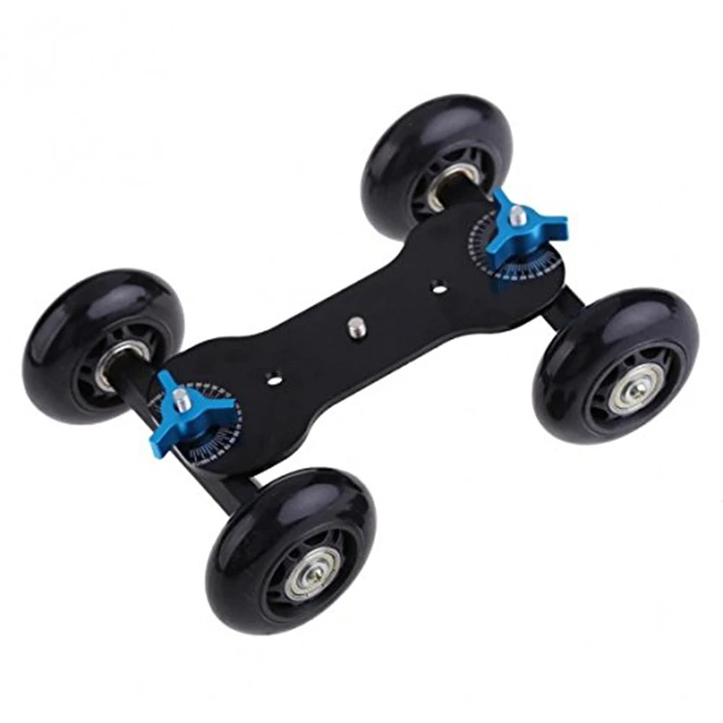 Мини Настольная камера рельсовая Автомобильная настольная тележка Видео