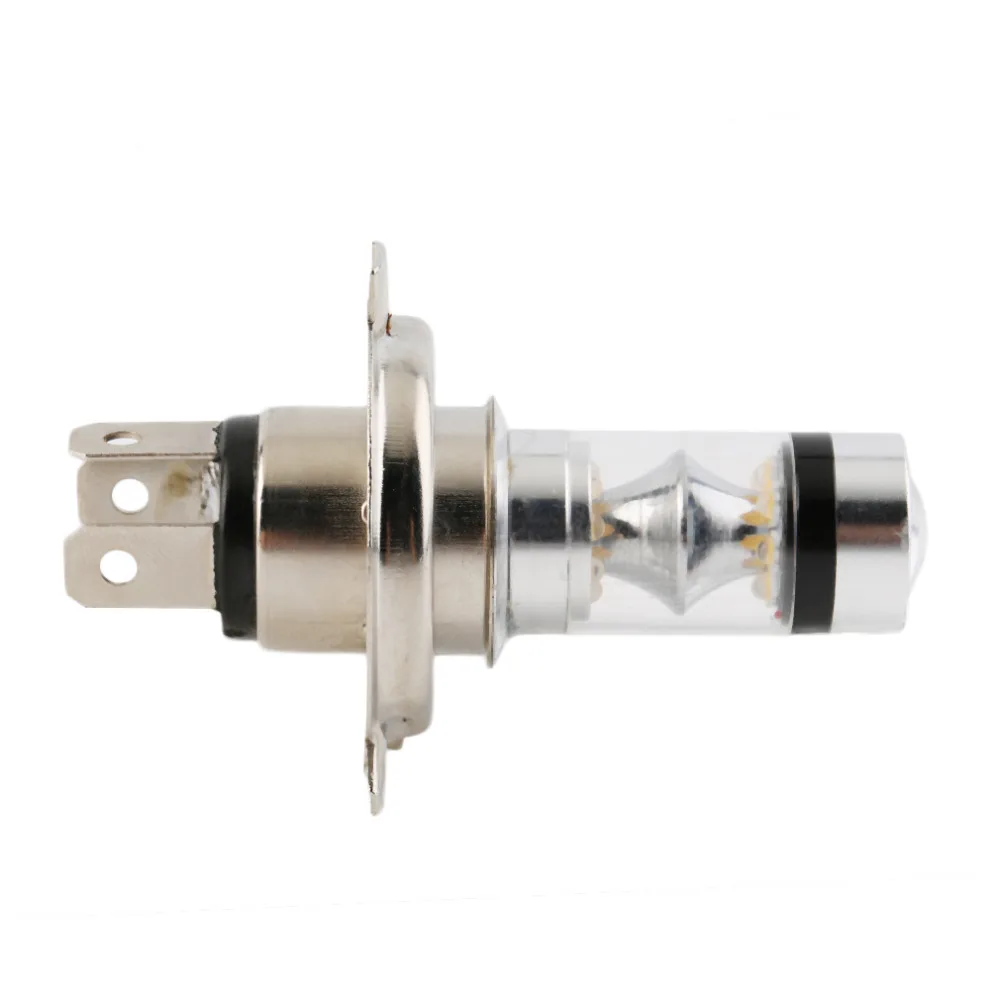 100 Вт H4 Светодиодная лампа 20 SMD Автомобильные противотуманные фары DC 12V ~ 24V 360