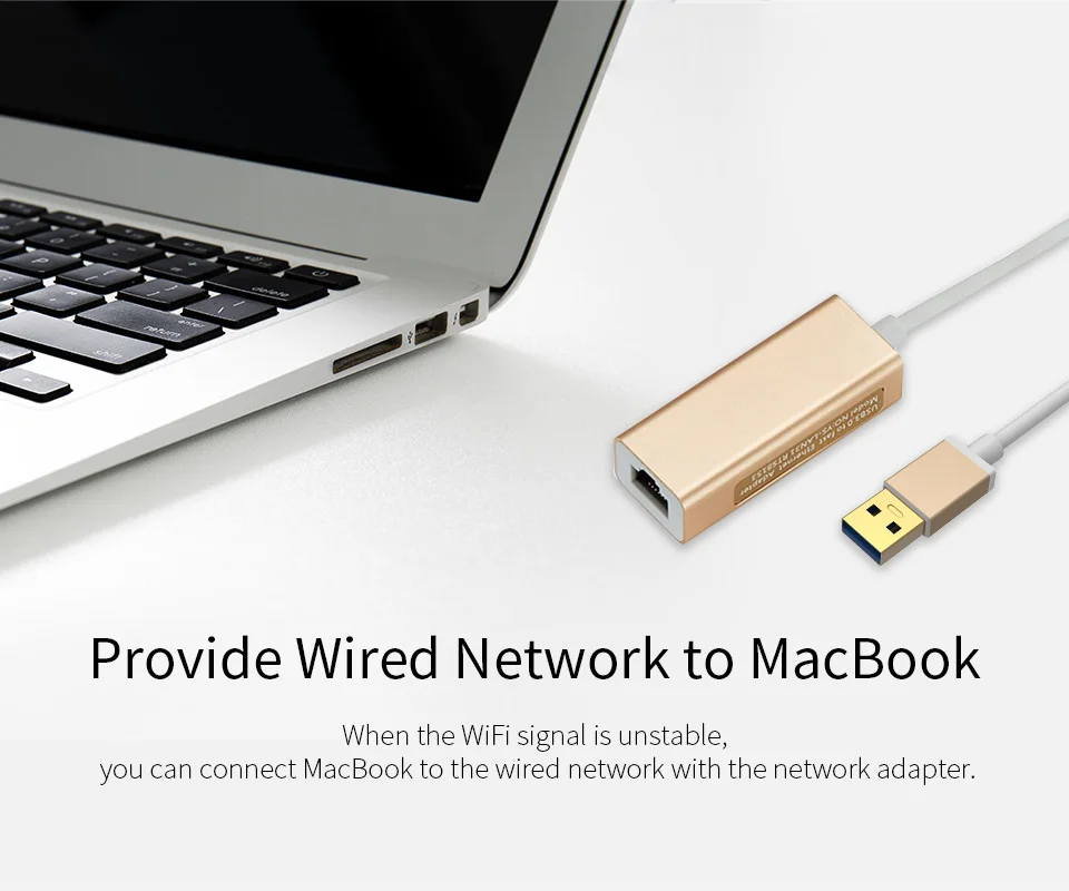 COMFAST провод сетевой Wifi адаптер USB к RJ45 порт для MAC книга сетевое подключение - Фото №1