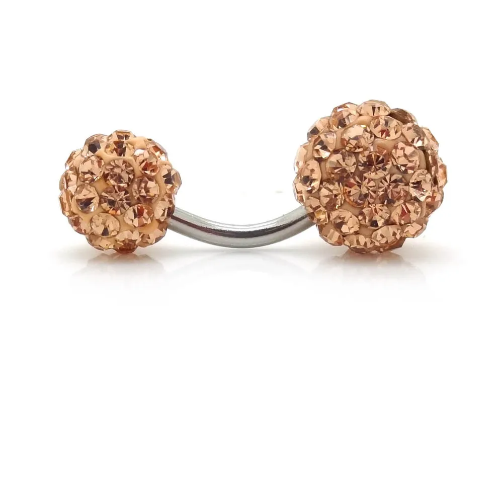 Женское кольцо для пупка украшение пирсинга живота из хирургической стали|body