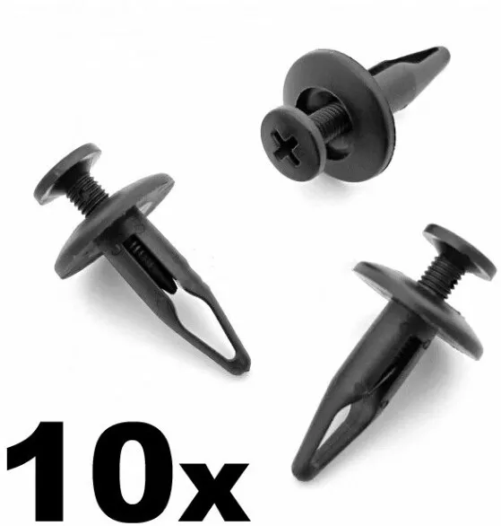 

10x For Jaguar Wheel Arch Lining & Sill Moulding Clips- 6.5mm Hole, C2S9354020