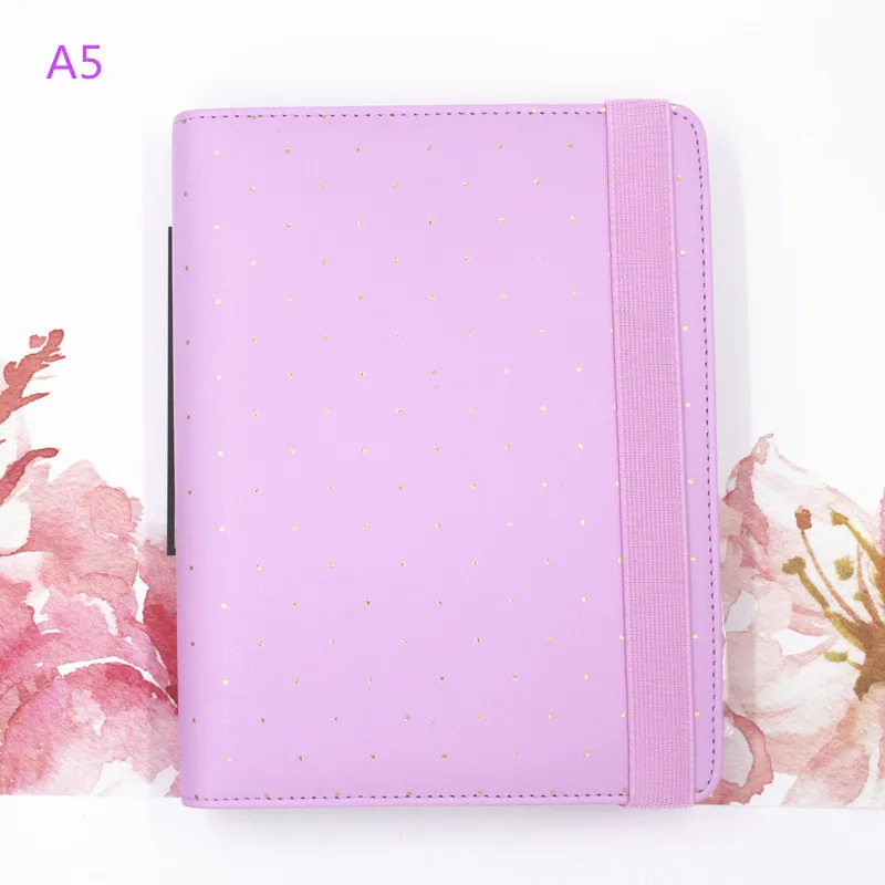 Lovedoki кожаный спиральный блокнот Bullet Journal Diary A5 A6, органайзер на резинке, офисные школьные принадлежности, канцелярские товары
