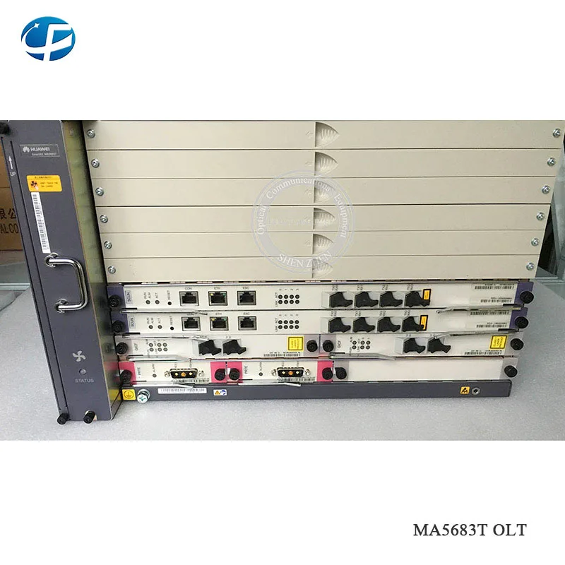 Hua wei MA5683T GPON OLT 2 * SCUN 1*10G X2CS шт. PRTE 16 портов GPFD C + плата SFP moudle| |