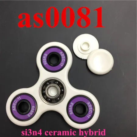 1pc Si3n4 White P 1 шт., латунный Спиннер для руля, милая панда, игрушка-Лидер продаж, спинер, Капитан Америка, Спиннер для пальцев, греар, фигет, Спиннер, красочная игрушка, EDC ABS - Цвет: 1pc Si3n4 White P