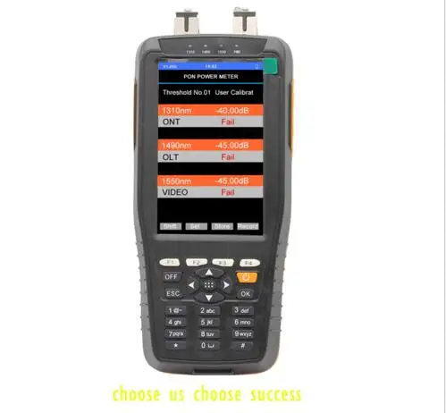 PON оптический измеритель мощности с 1 мВт VFL и для EPON GPON xPON OLT ONU 1310/1490 нм Быстрая