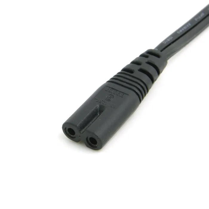 C-8 IEC 60320 C8 Plug to C7 C-7 Receptacle Male Female Extension Power Supply Main Adapter Cable 30cm 1fr | Электроника