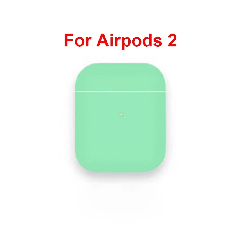 Силиконовый чехол Luquid для Airpods 1 2 Чехол Мягкий силиконовый резиновый полный защитный чехол для Airpods 1 2 чехол противоударный