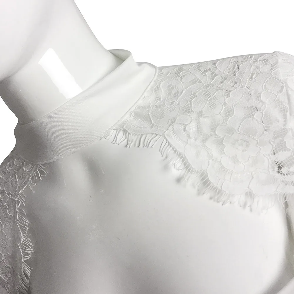 Модная весенняя женская одежда пикантное бюстье Бралетт кроп топы кружевная