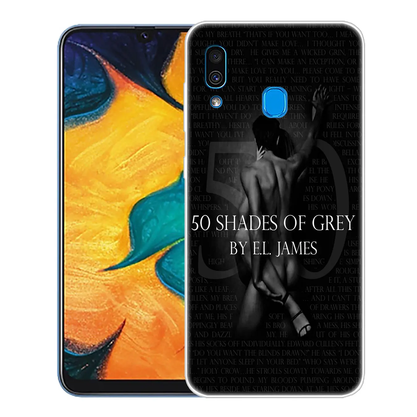 Твердый чехол Lavaza с 50 оттенками серого и темного цвета для Samsung Galaxy A70 A60 A50 A40 A30 A20 A10