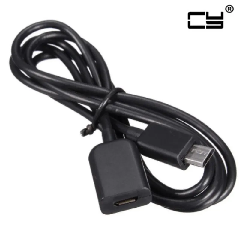 

High Quality 1m Micro USB 2.0 B 5pin Male to Female M/F Extension Charging Data Charger Lead Extender Cable 100cm