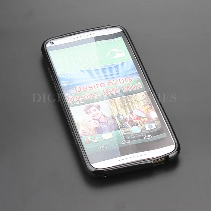 8 Color S-Line Anti Skidding Gel TPU Slim Soft Case Back Cover For HTC Desire 620 620G 820 Mini Mobile Phone Rubber silicone Bag |