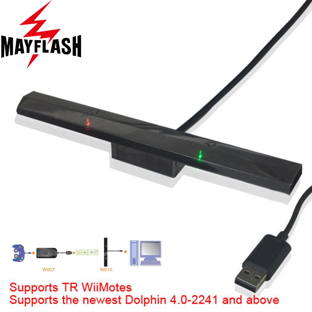 MayFlash сенсор DolphinBar для wii пульт дистанционного управления беспроводной игровой контроллер для Windows PC по Bluetooth для GC