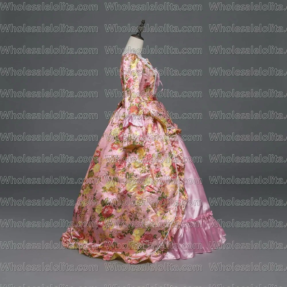 Праздничное платье Антуанетты Marie королевы викторианской красавицы бальное