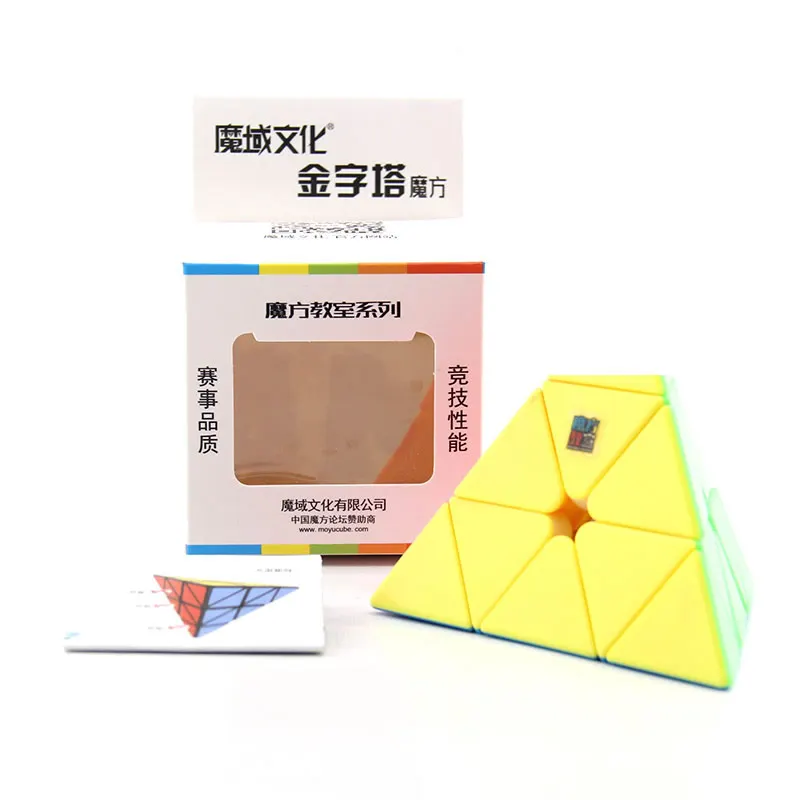 MoYu MoFangJiaoShi Pyraminxeds 3x3x3 набор магических кубиков 3x3 оптовые партии оптом 18 шт. Cubo Magico