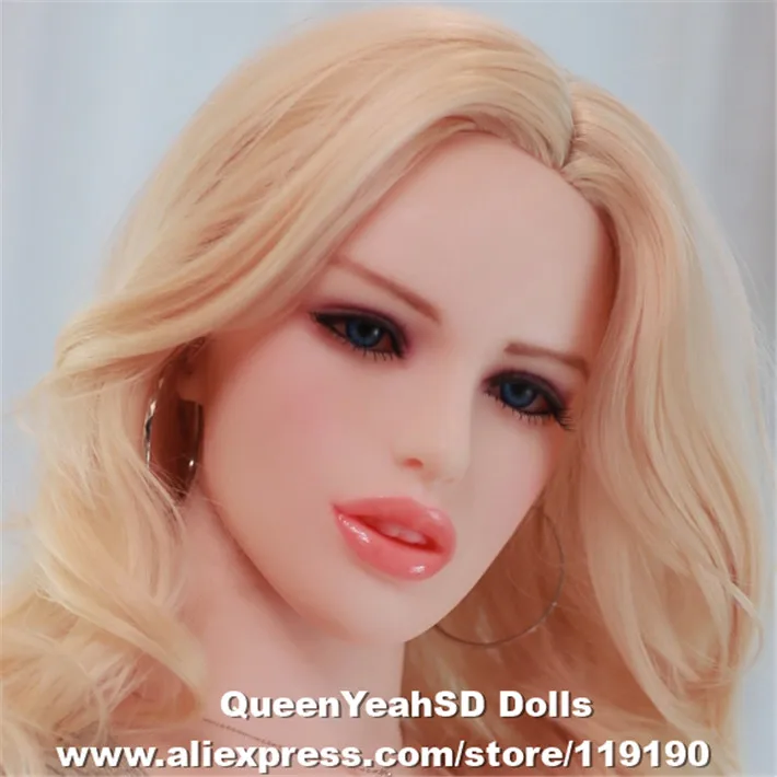 Однотонный силиконовый манекен для головы секс куклы китайские Любовные головки