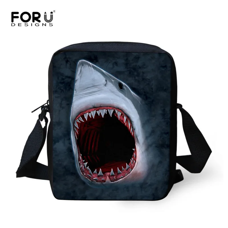 L4519E FORUDESIGNS/детские школьные сумки, набор для девочек и мальчиков, Акула, дельфины, школьный рюкзак для детей, рюкзак для начальной школы, детский портфель, Mochila - Цвет: L4519E