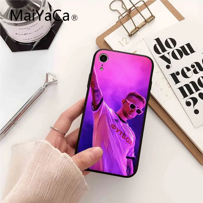 A10 Maiyaca Egor Kreed новое поступление черный чехол для телефона iPhone 8 7 6 6S Plus 5 5S SE XR X XS MAX Coque Shell - Цвет: A10