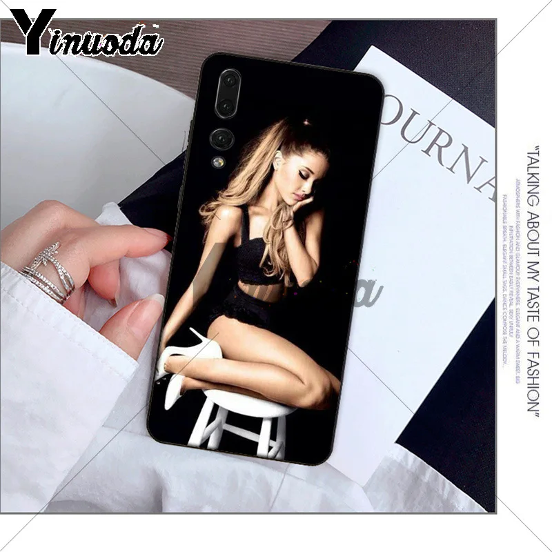 Yinuoda Cat Ar Ariana Grande мягкий чехол для телефона из ТПУ Huawei P10 plus 20 pro P20 lite mate9 10 honor view10